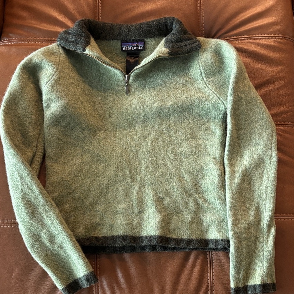 Patagonia Sage Green Women's Cowl Sweater